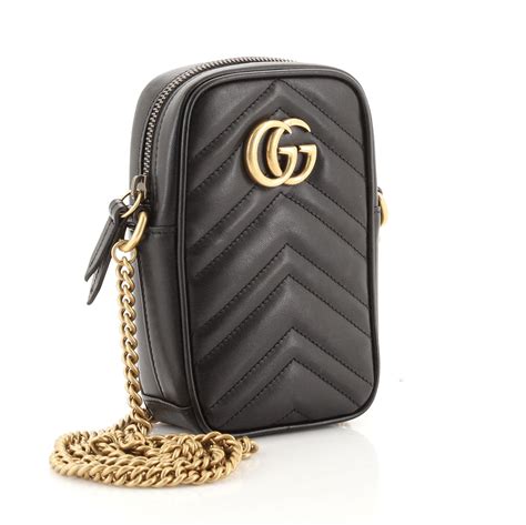 gucci marmont mini phone bag|Gucci gg marmont mini backpack.